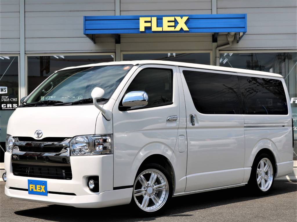 【新型ハイエースバン　２．８クリーンディーゼル　２ＷＤ入庫♪】トヨタセーフティセンス付き☆☆全国即納可能！！