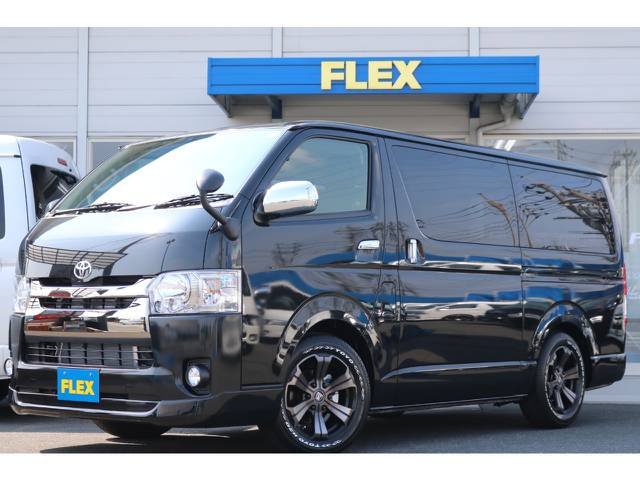 ☆新型クリーンディーゼル搭載ハイエースバンのカスタム車両入庫致しました☆即納可能♪