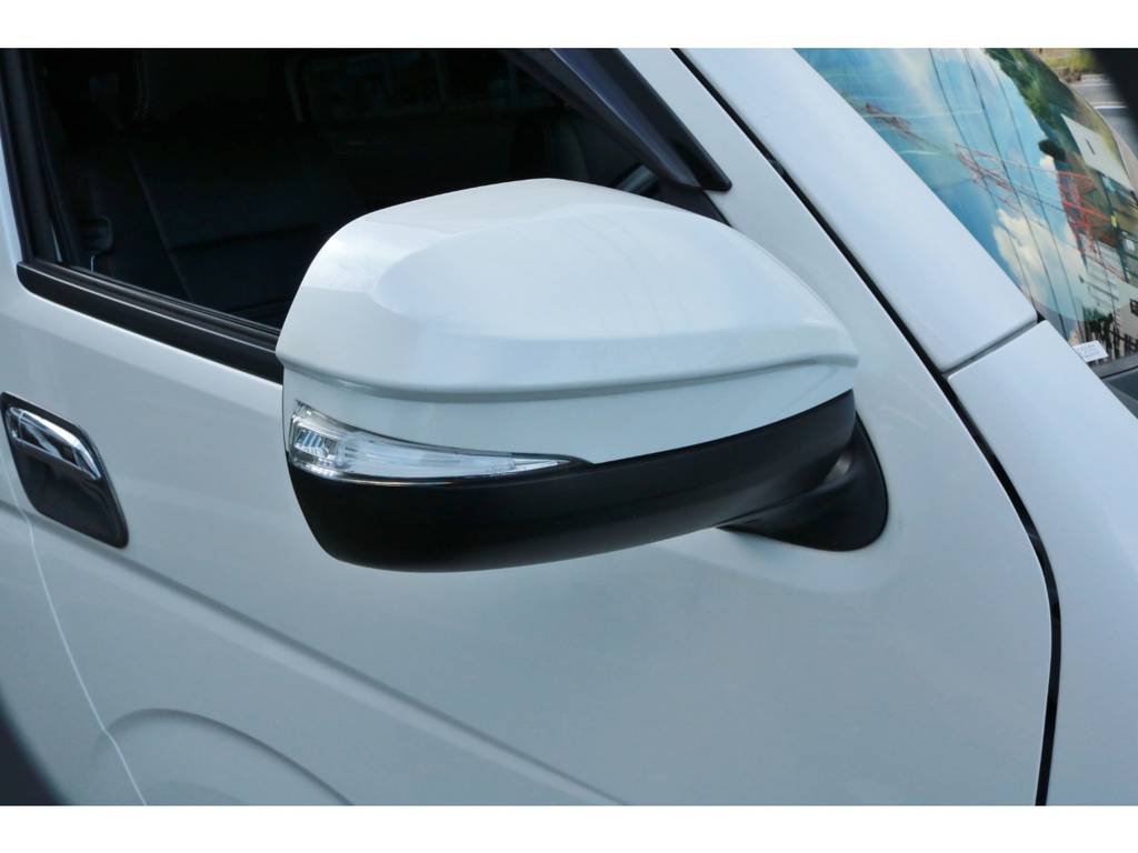 ドアミラーウインカー！