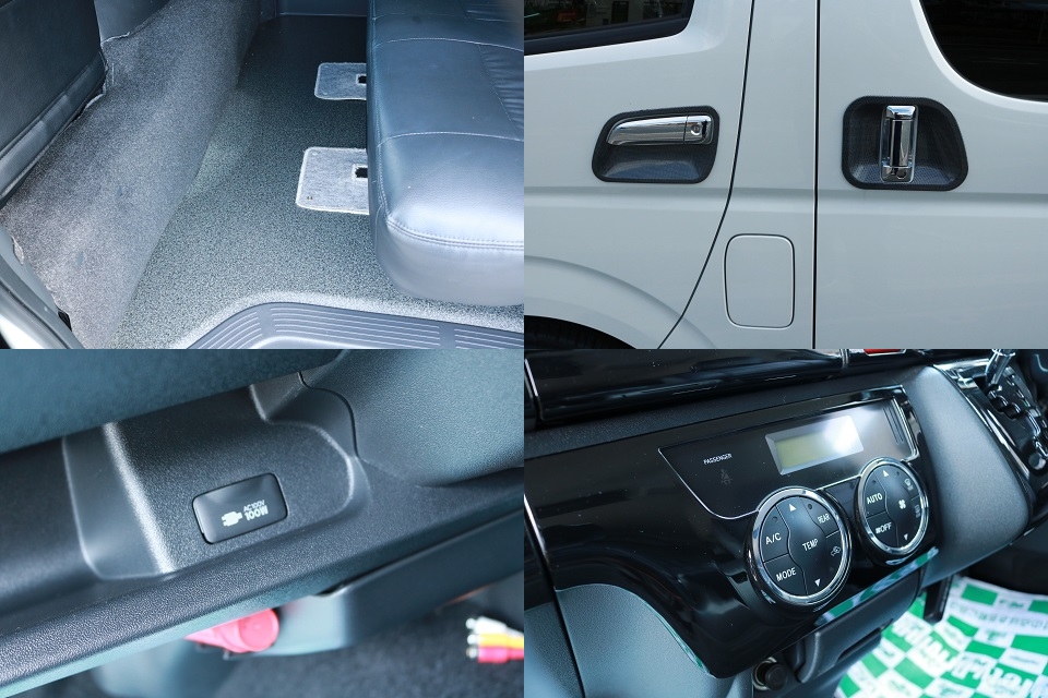 オートエアコン！カーボン調ドアノブカバー！現車は大阪店在庫ですのでお求め＆お問い合わせは大阪店までお気軽にどうぞ！全国納車も好評承り中！