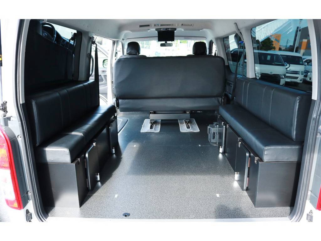 ラゲッジモード！床パネルも完備！