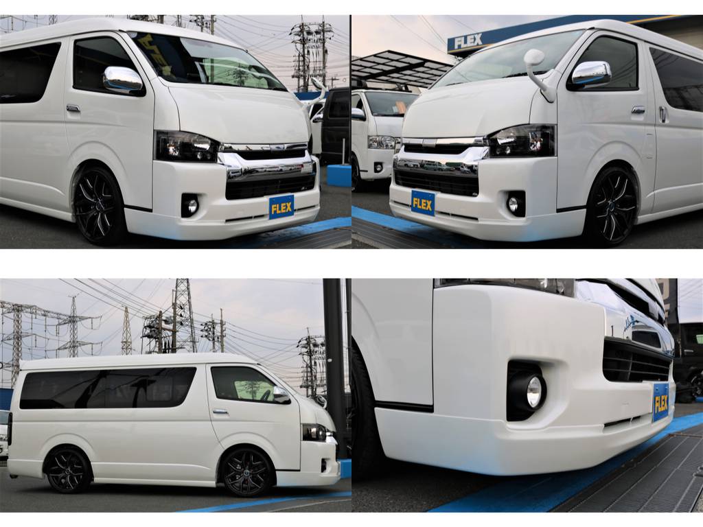 どの角度からでもスキがありません！フルカスタム車！