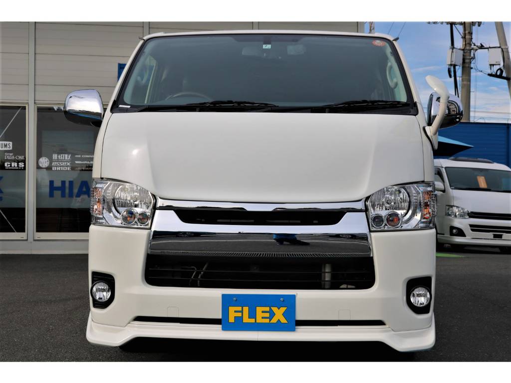ＦＬＥＸオリジナルバッドフェイスボンネット！力強い印象が堪りません！