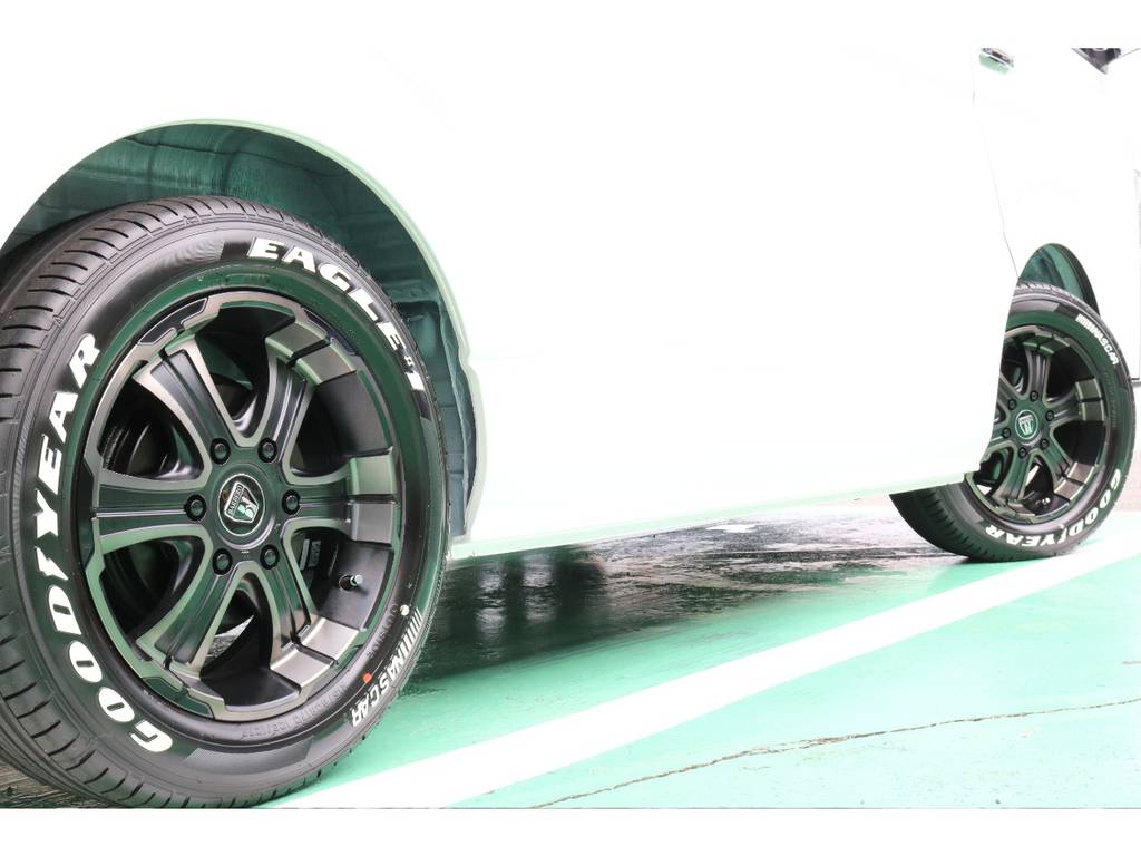 GOODYEARナスカータイヤとの相性もGOOD♪