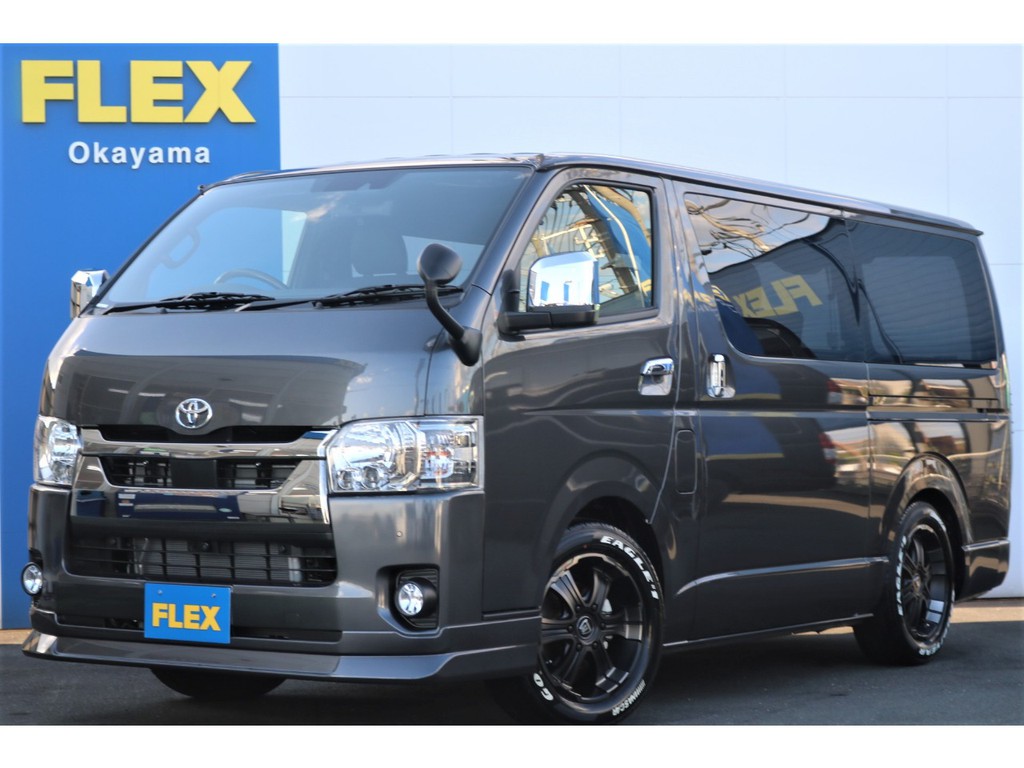 トヨタ ハイエースバン 2 8 スーパーgl ダークプライムii ロングボディ ディーゼルターボ 価格 429 8万円 岡山県 物件番号 中古車の情報 価格 Mota