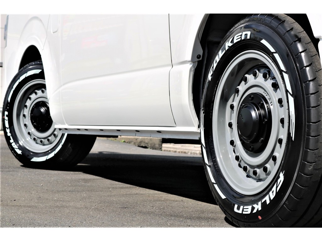ＦＡＬＫＥＮ１６インチホワイトレタータイヤ♪