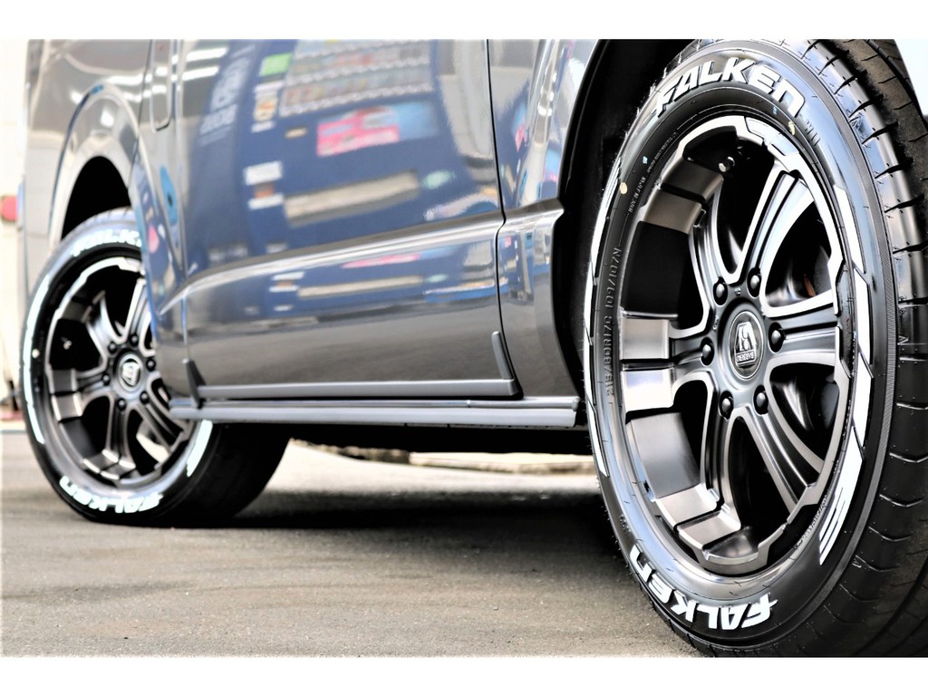 ＦＡＬＫＥＮ１７インチホワイトレタータイヤ♪