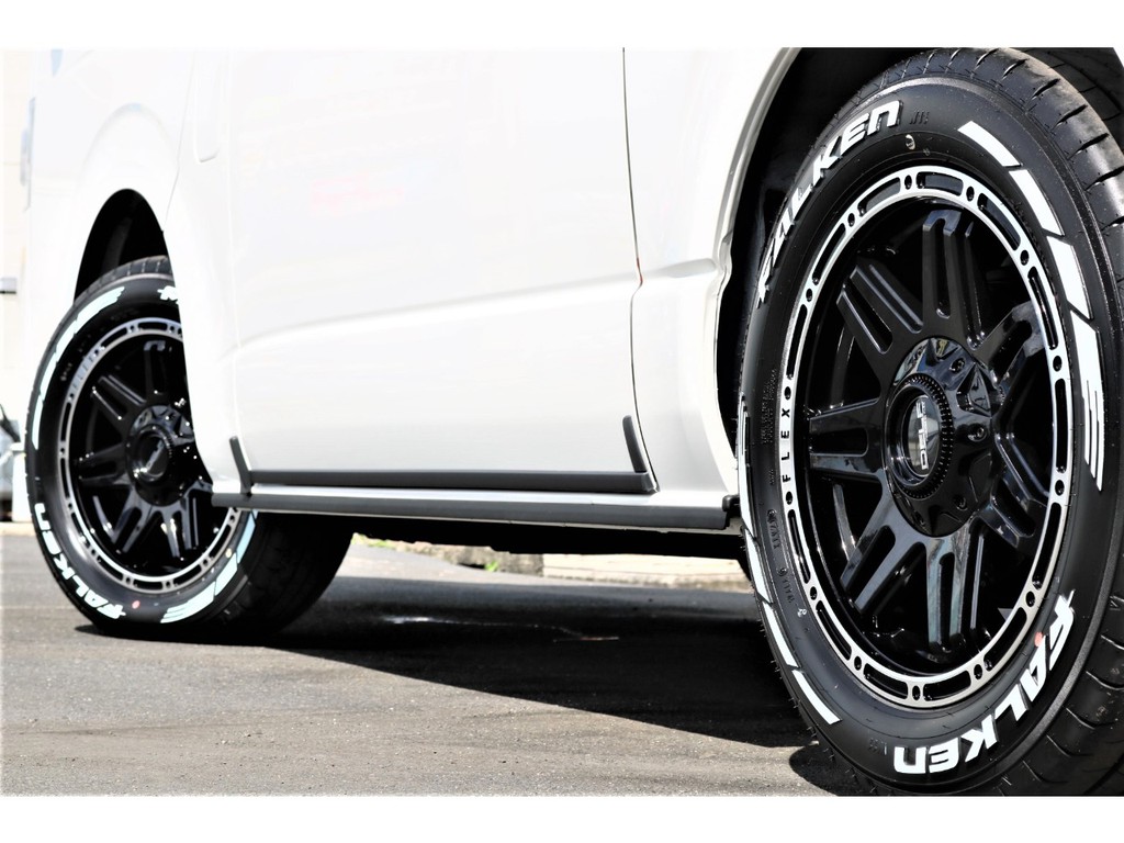 ＦＡＬＫＥＮ１７インチホワイトレタータイヤ♪