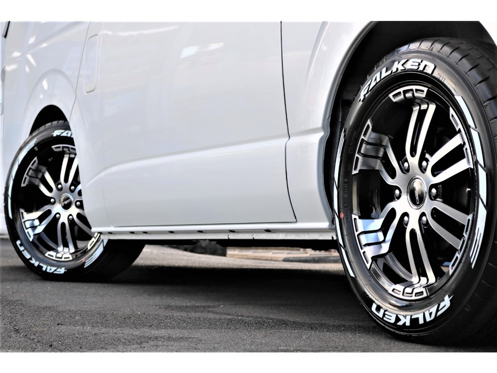 ＦＡＬＫＥＮ１７インチホワイトレタータイヤ♪
