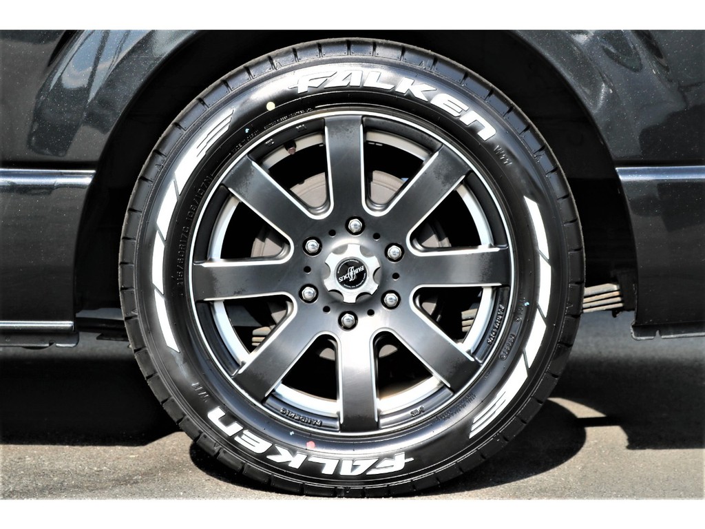 ＦＡＢＵＬＯＵＳ１７インチアルミホイール×ＦＡＬＫＥＮ１７インチホワイトレタータイヤ♪