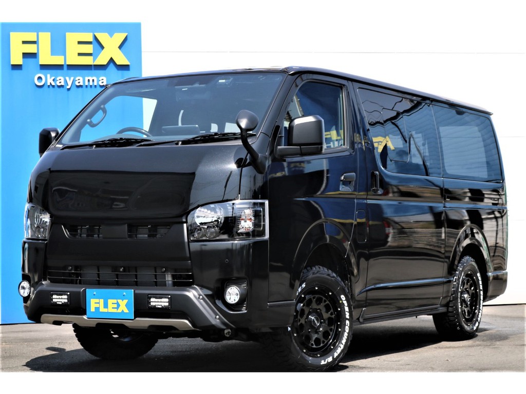 新車ダークプライムⅡ/ディーゼル・４ＷＤ【ＢＬＡＣＫ ＥＤＩＴＩＯＮ/ＦＬＥＸオリジナル内装架装ＶＥＲ．４】