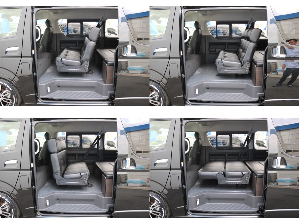 シートアレンジ様々♪