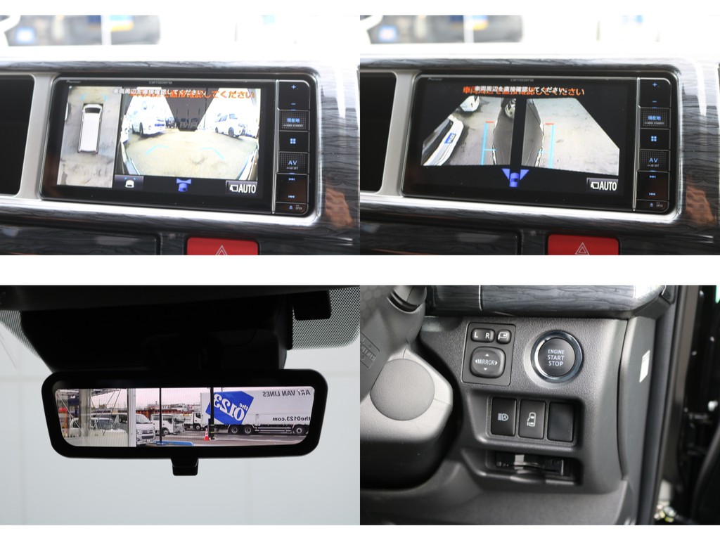 パノラミックビューモニター×デジタルインナーミラー♪