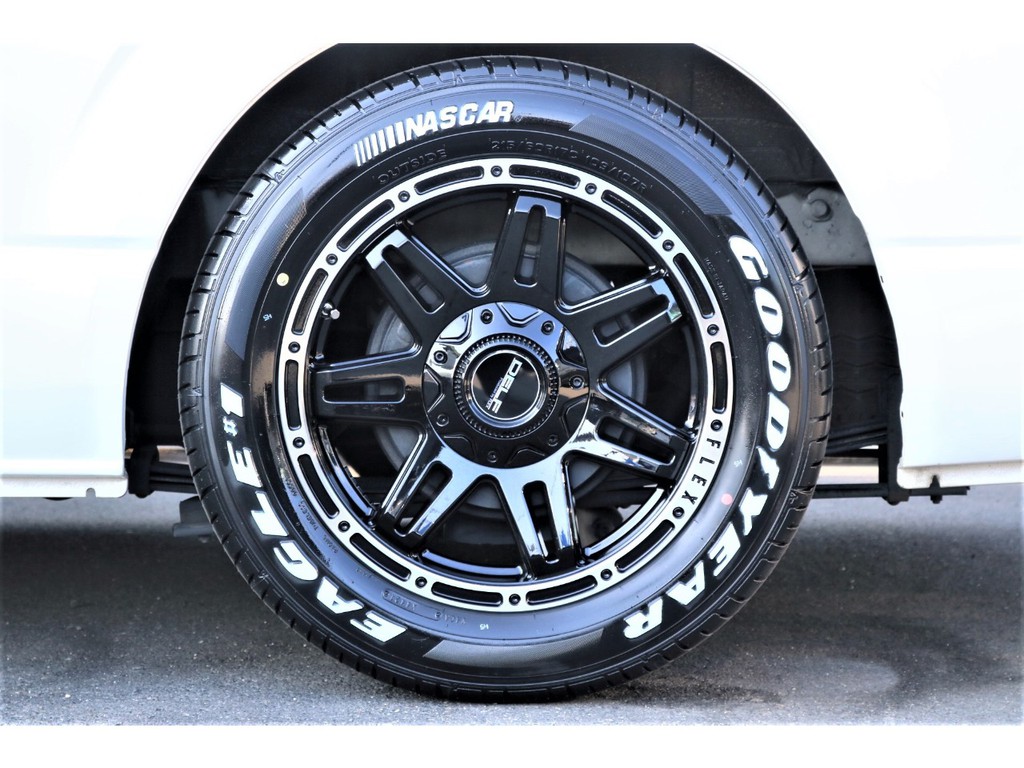 ＦＬＥＸ１７インチアルミホイール×ＧＯＯＤＹＥＡＲ１７インチナスカータイヤ♪