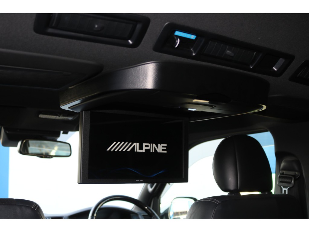 ＡＬＰＩＮＥ製１２．８インチフリップダウンモニター♪
