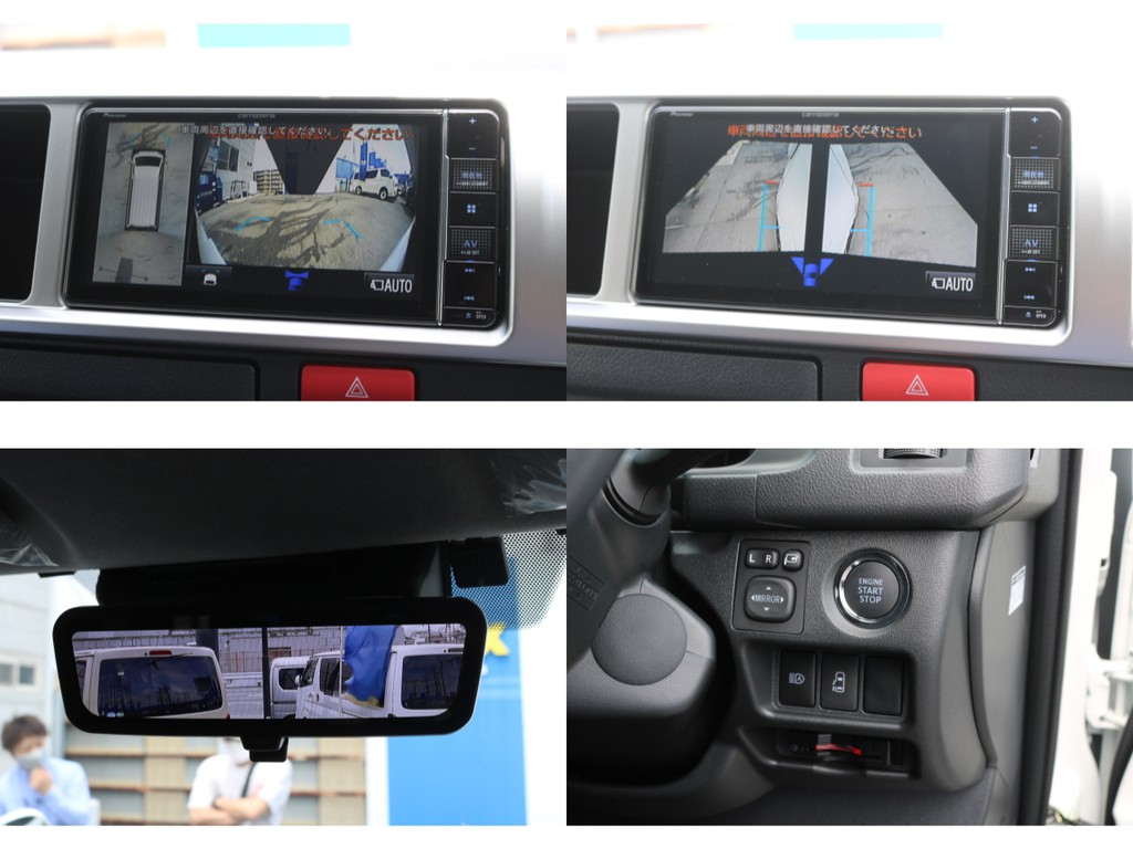 パノラミックビューモニター×デジタルインナーミラー♪