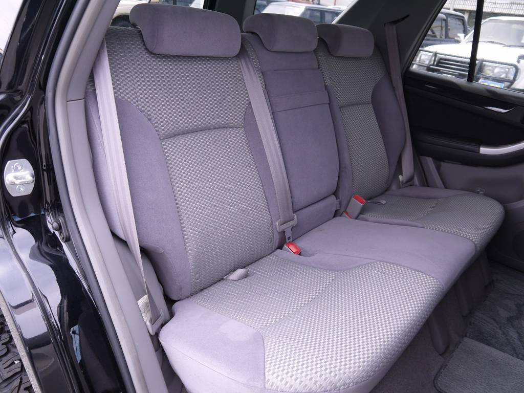 リアシートも綺麗です