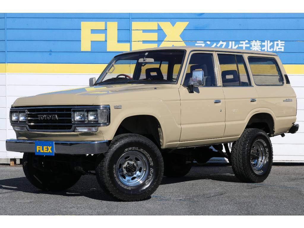 お待たせ致しました☆人気のランクル６０クラシックコンプリート☆ＮＥＷペイントベージュ＆ロールーフ☆