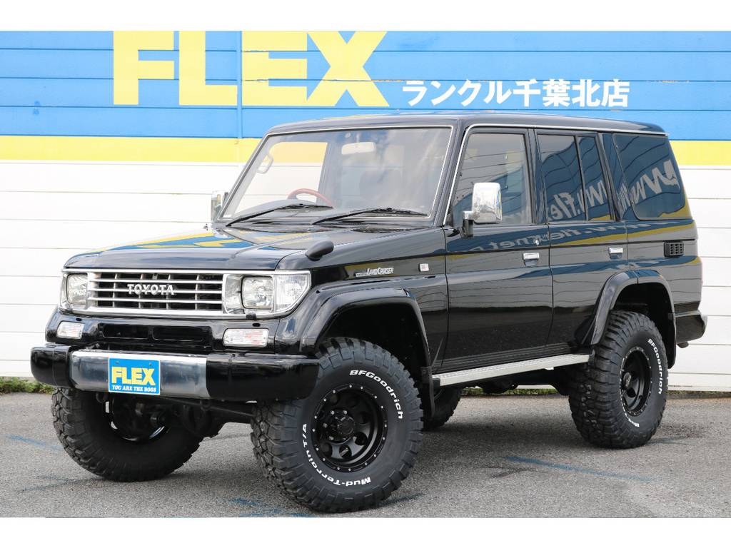ブラックカスタム７８プラドが入庫しました！