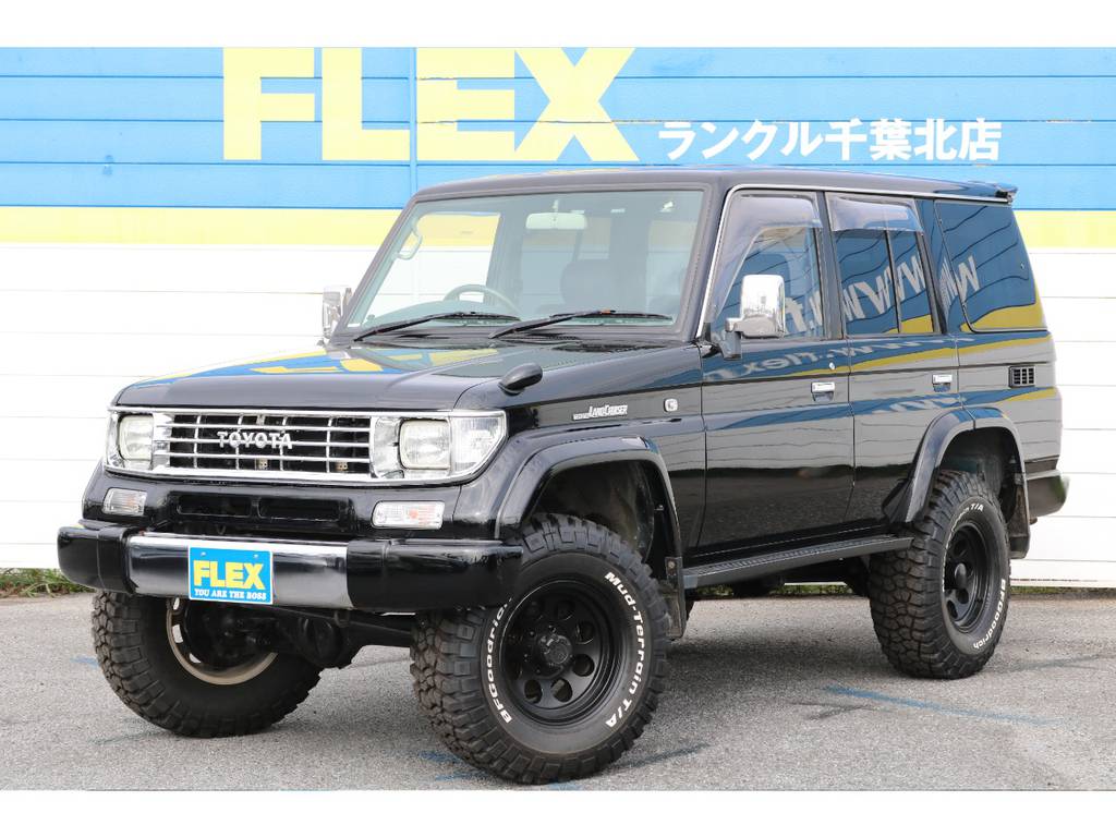 ブラックカスタムの７８プラドの入庫です！