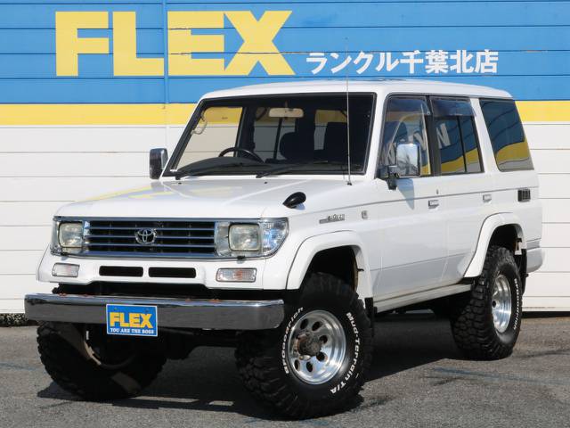 人気ホワイトカラーの７８プラドの入庫です！
