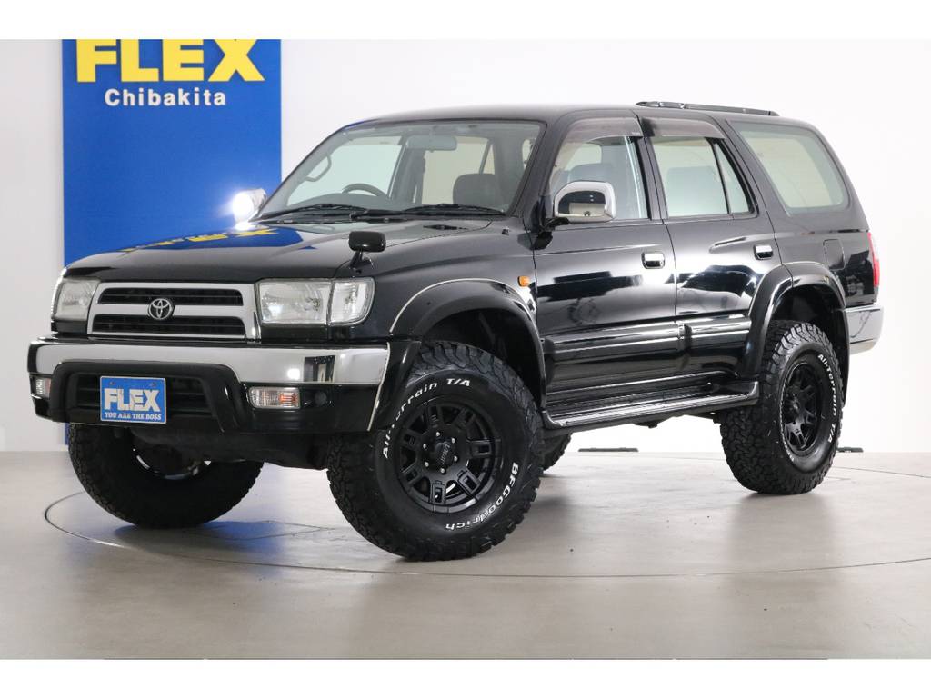 今人気の１８５サーフブラックカスタムコンプリートのご紹介です☆２インチリフトＵＰでカッコいい１台☆