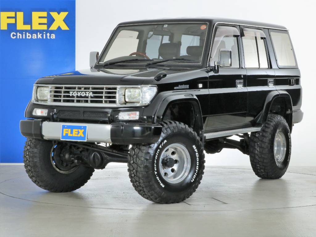 ＮＯｘ.ＰＭ適合車の６インチＵＰ７８プラドの入庫です！