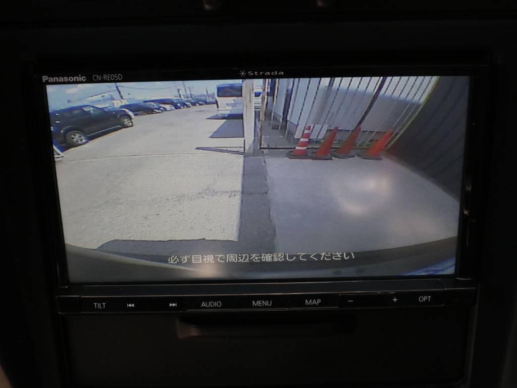 バックカメラ装着☆