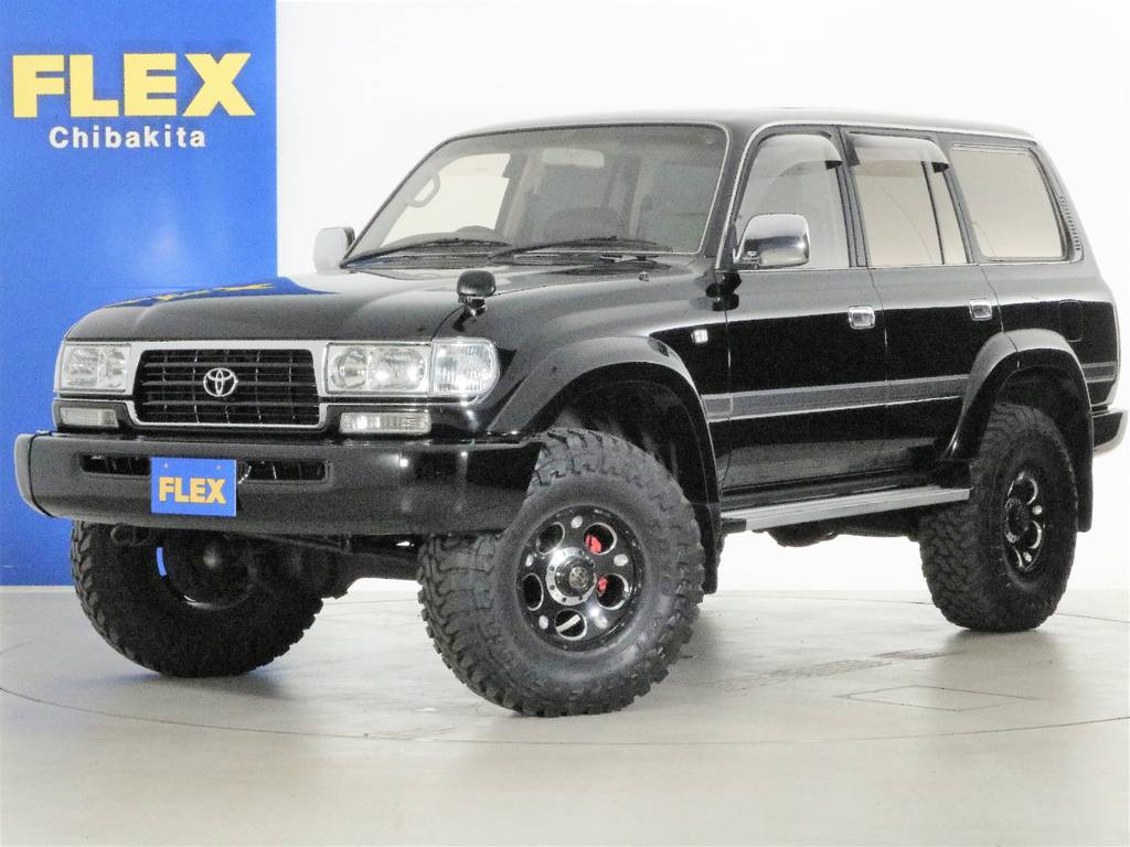 ランクル８０ディーゼルターボ☆ブラックペイント済み☆新入庫です☆
