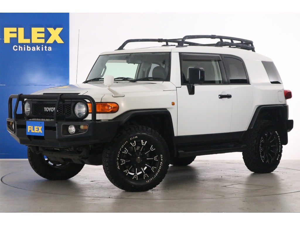 トヨタ Fjクルーザー 4 0 カラーパッケージ 4wd 車探しなら中古車 新車の専門店flex フレックス へ