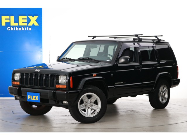 ジープXJチェロキー　リミテッド　グリル　ライトベゼル　レンズ　セット　純正部品 JEEP XJチェロキー YJラングラー 角型2灯ヘッドライト H4バルブ