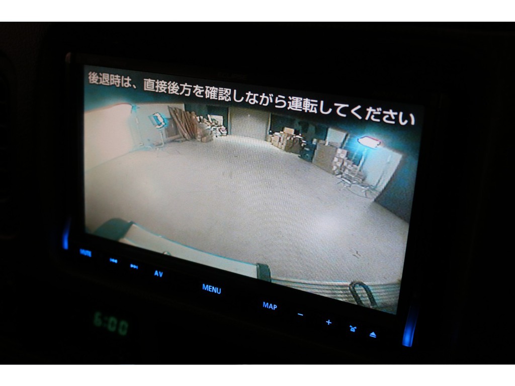 安心安全のバックカメラ付き！
