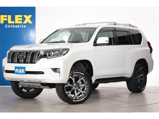 後期モデルガソリン車！新品２インチリフトアップ！社外タイヤホイール！