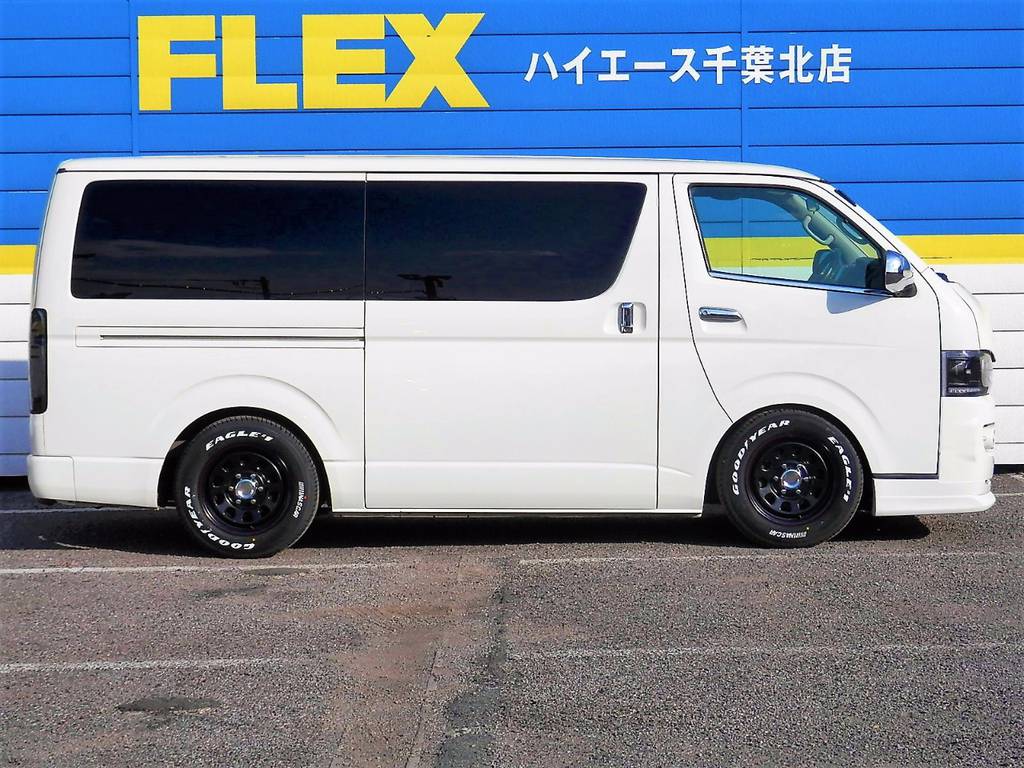 ２.５インチローダウンでタイヤのクリアランスもいい感じです♪