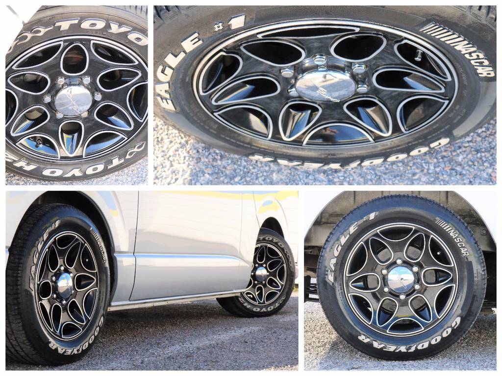 ホイールには、ＤＡＹＴＯＮＡ　ＥＵＲＯ１６インチアルミホイールを装着済み♪
