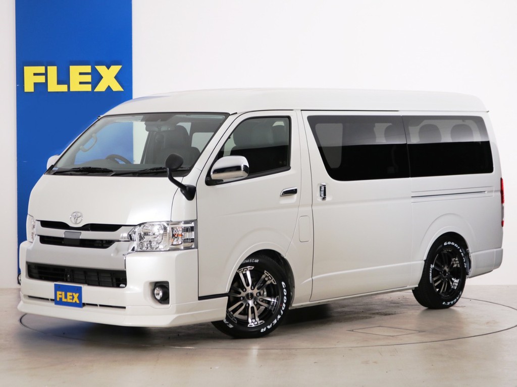 新車未登録　ハイエースワゴンＧＬ　ガソリン２ＷＤ　ＦＬＥＸ内装アレンジ【Ｖｅｒ１】完成！