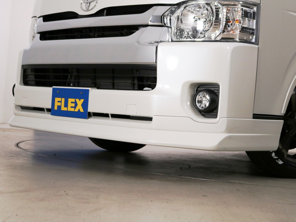 ＦＬＥＸオリジナル　Ｄｅｌｆｉｎｏｌｉｎｅ　フロントリップスポイラー！　デザイン、クオリティ共に一番人気です！