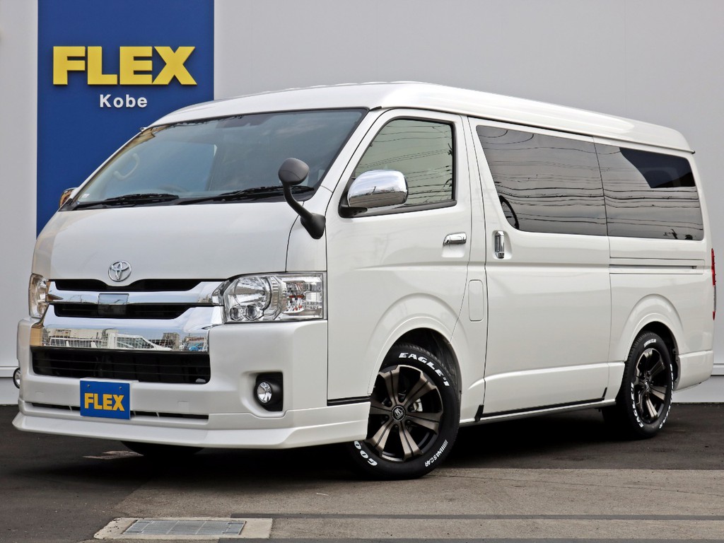新車未登録　ハイエースワゴンＧＬ　ガソリン４ＷＤ　ＦＬＥＸ内装アレンジ【Ｖｅｒ１】が完成！