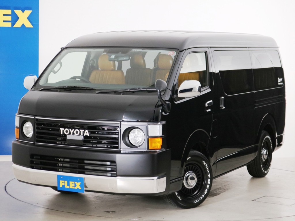 Ｒ１年　ハイエースワゴンＧＬ　ガソリン２ＷＤ　１０人乗り３ナンバー登録　ＦＬＥＸオリジナル　Ｒｅｎｏｃａ　Ｃｏａｓｔ　Ｌｉｎｅ　丸目フェイス♪