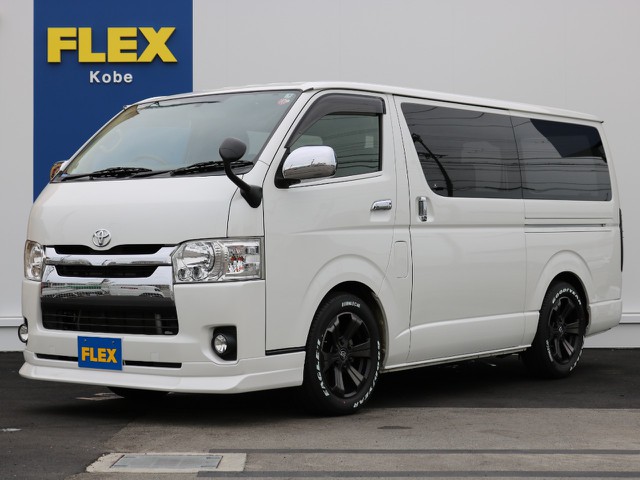 Ｈ２６年　４．７万ｋｍ　ハイエースバン　Ｓ－ＧＬ　ライトカスタムＰＫＧ！　中古車は現車限りです！　お問い合わせはお早めに！