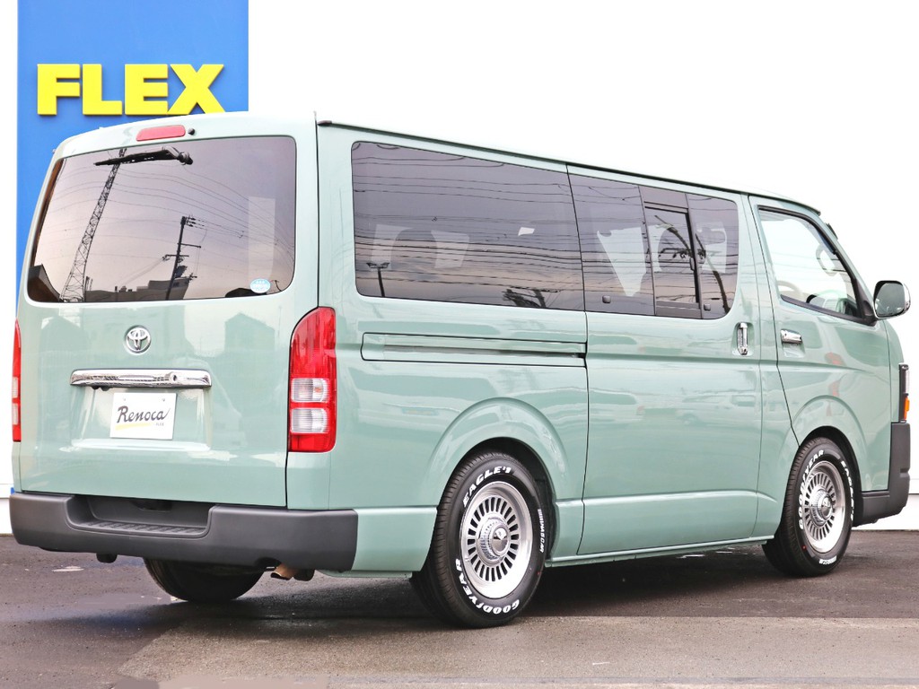 Renocaをお探しならハイエース専門店のFLEXハイエース神戸店へ！　ご要望に合わせて車両のご用意をさせて頂きます！