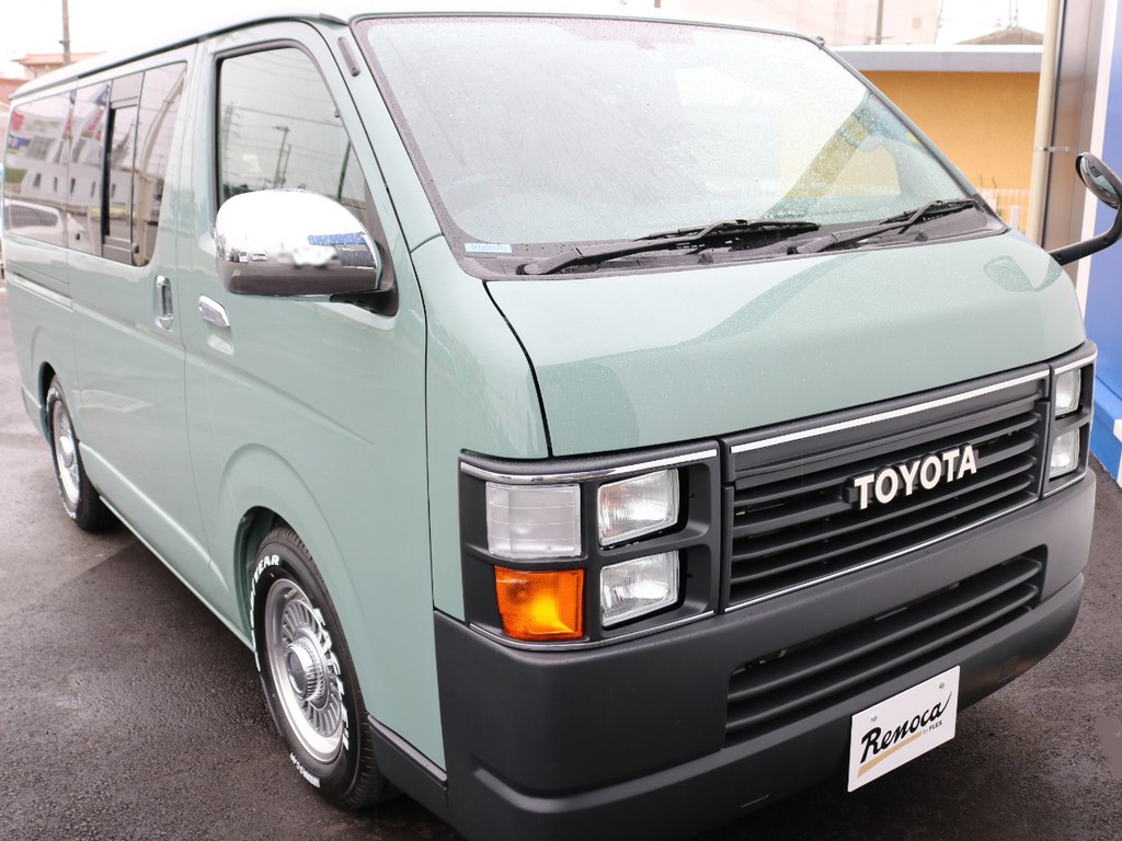 【Ｈ２２年式】ハイエースＶ　スーパーＧＬ　２．０Ｇ　２ＷＤ！　ボディーカラーはオリーブグレーです。現車一台限りとなりますのでご来店、お問い合わせはお早めに！