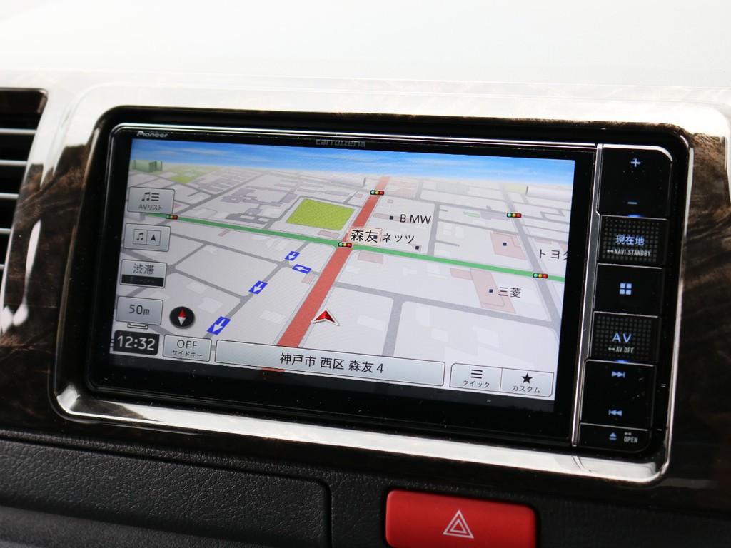 カロッツェリアAVIC-RW810－Dフルセグ地デジナビを装着済みです。