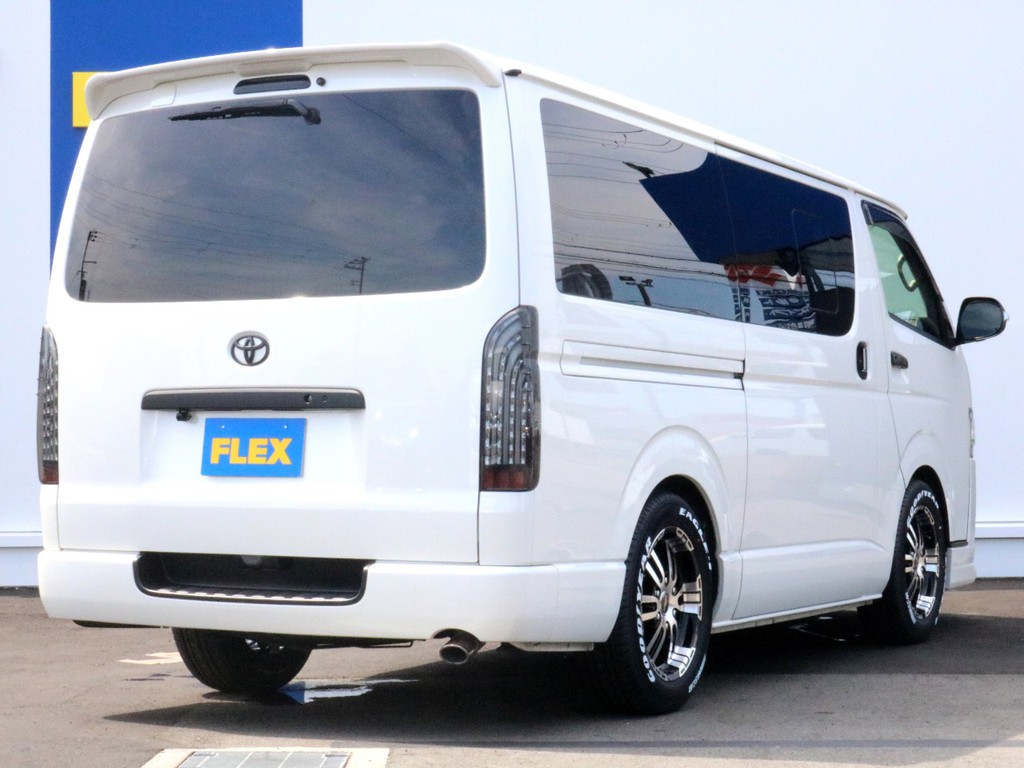 ハイエース、Renocaのことなら専門店のFLEXハイエース神戸店まで！　新車、中古車販売は勿論、経費が使えるリース等、お客様がハイエースライフを始める為に最大限のお手伝いを致します！