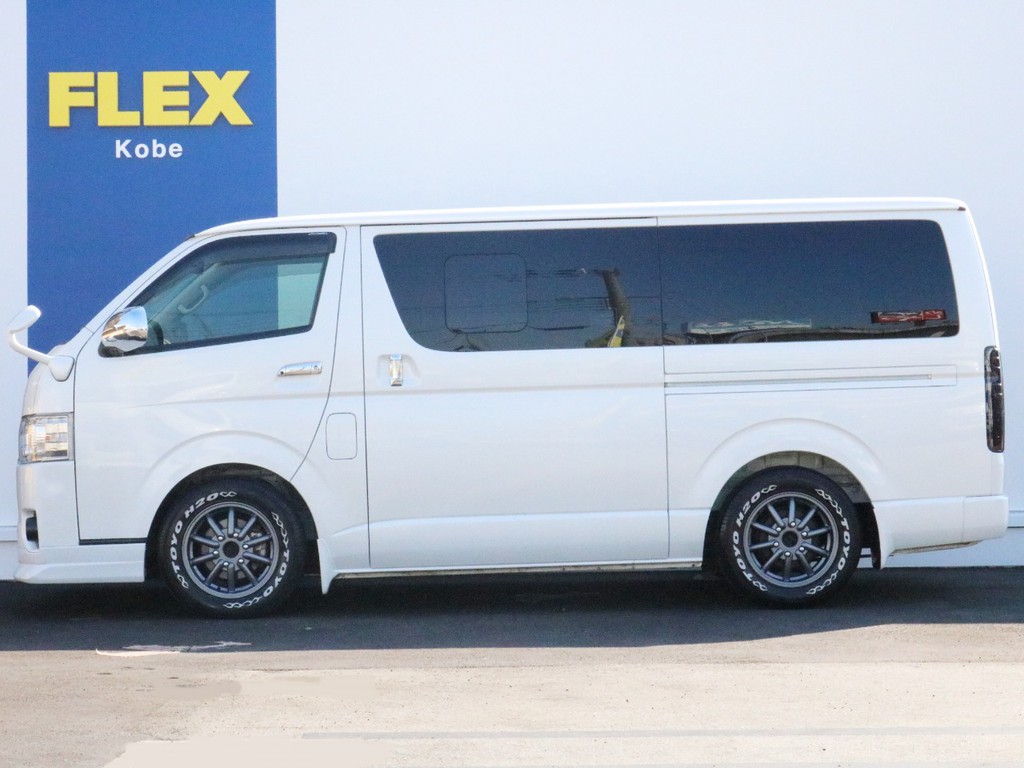 1.5インチローダウン施工済み！　車高公認取得致しますので車検の際も安心です♪　更なるローダウンや、車高戻しなどのご要望もお受け致しますので、お気軽にお申し付けください。