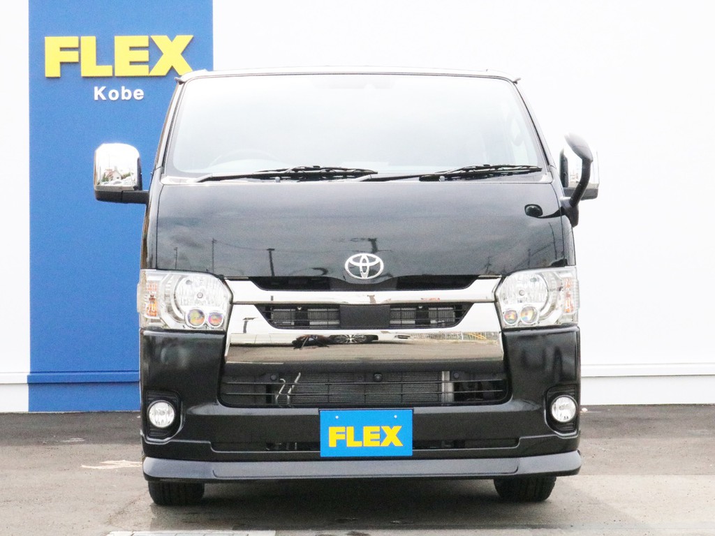新型（６型）をベースに人気のカスタムを施した一台です。是非とも現車を見て頂きたいです。ご来店、お問い合わせはFLEXハイエース神戸店まで！