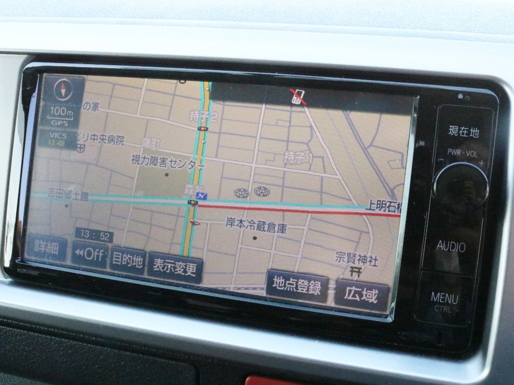 純正SDフルセグナビ（NSZT-W64T）を装着済み！　旅行にもレジャーにも対応した一台です！