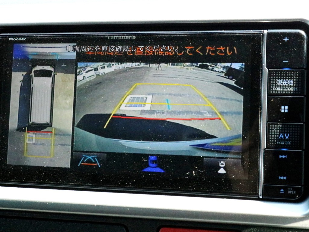 カロッツェリアSD地デジナビを搭載！　ナビとしては勿論、オーディオやプレイヤーとしても優秀なナビです。