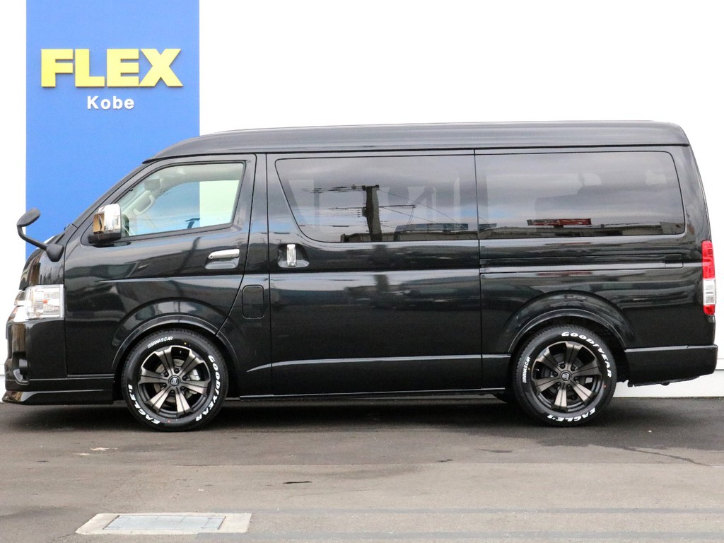 1.5インチローダウン施工済み！　車高公認取得致しますので継続車検の際も安心です。更なる車高調整や純正戻しなどもお気兼ねなくお申し付けください。