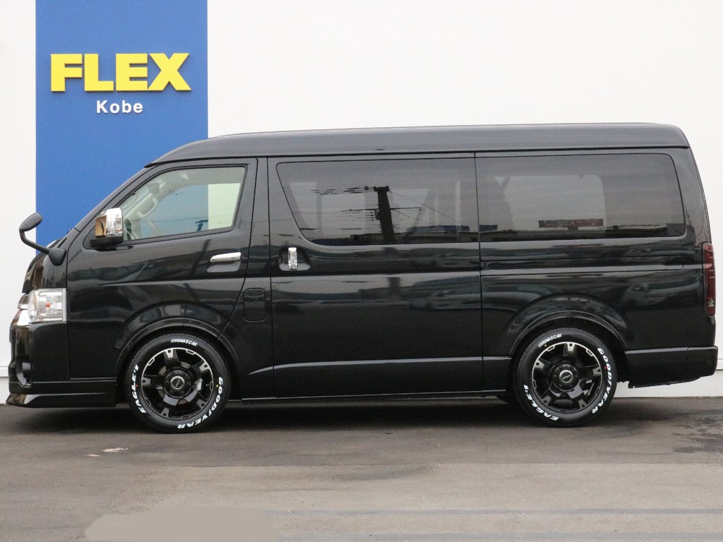 １．５インチローダウン施工済み！　車高公認取得致しますので継続車検も安心です。ご要望に応じて車高変更も可能ですのでお気軽にご相談下さい。